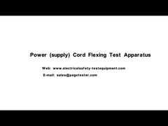 IEC60335-1 Hình 8 Điều khiển PLC của thiết bị thử nghiệm uốn cong dây điện