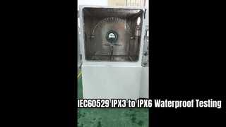 Phòng thử nghiệm chống nước toàn diện IPX3 đến IPX6