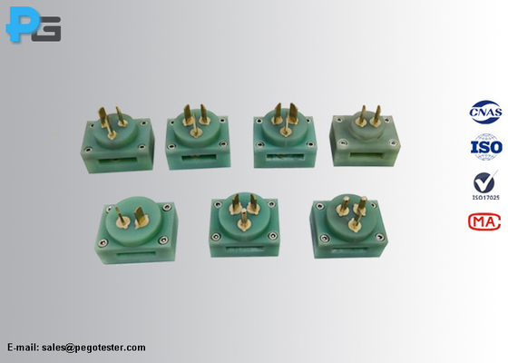 Test Plug with Brass Pins for Temperature Rising Test of AS/NZS Socket-Outlets