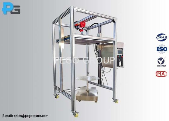 Open-Type IEC60529 Compliance IPX1-2 Water Resistance Testing Equipment with SUS304 Stainless Steel Turntable and Adjustable Drip Box Height