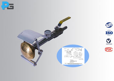 Xử lý Thiết bị kiểm tra IP được kiểm tra Đầu phun phun 0-0.25 Máy đo áp suất Mpa