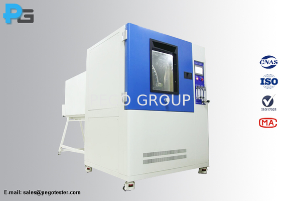 Buồng thử nghiệm chống mưa IEC60259 IPX1-6 với mâm xoay 1-5 vòng/phút