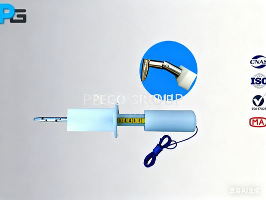 Máy thăm dò ngón tay thử nghiệm tiêu chuẩn với 30±0,2 điểm nối 80±0,2 chiều dài và 180±0,2 đầu ngón tay để pha trộn để kiểm tra khả năng truy cập
