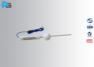 IEC60529 Que thử IP3X (2,5 chiều dài que 100) Thiết bị thử nghiệm IP Áp dụng lực 0 ~ 3N